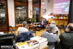 Concert d'Andreu Valor i Fito Luri a la llibreria Documenta de Barcelona <p>Andreu Valor</p><p>F Xavier Mercadé</p>